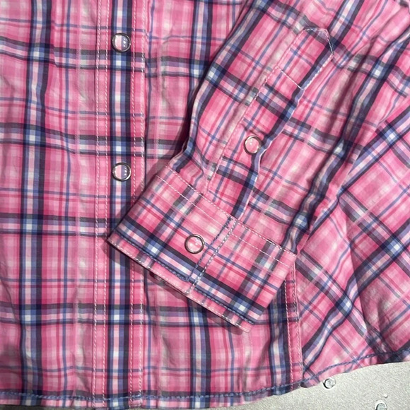 Panhandle  Rough Stock Western Snap Button Shrit - Picture 5 of 9